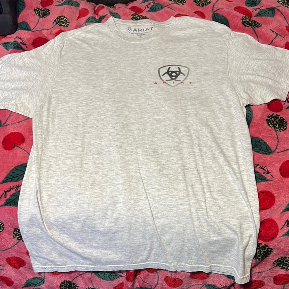 Ariat Gray Short Sleeve Tee